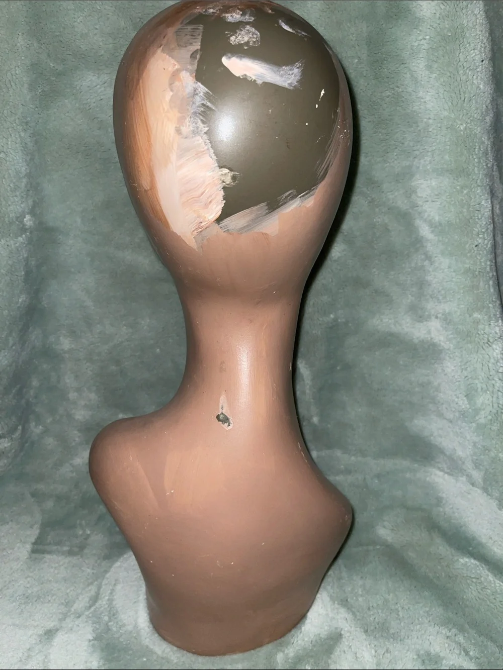 Mannequin Display Head for Women Hair Styling - Brown